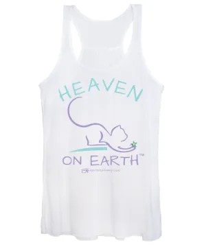 Cat/kitty Heaven On Earth - Women's Tank Top