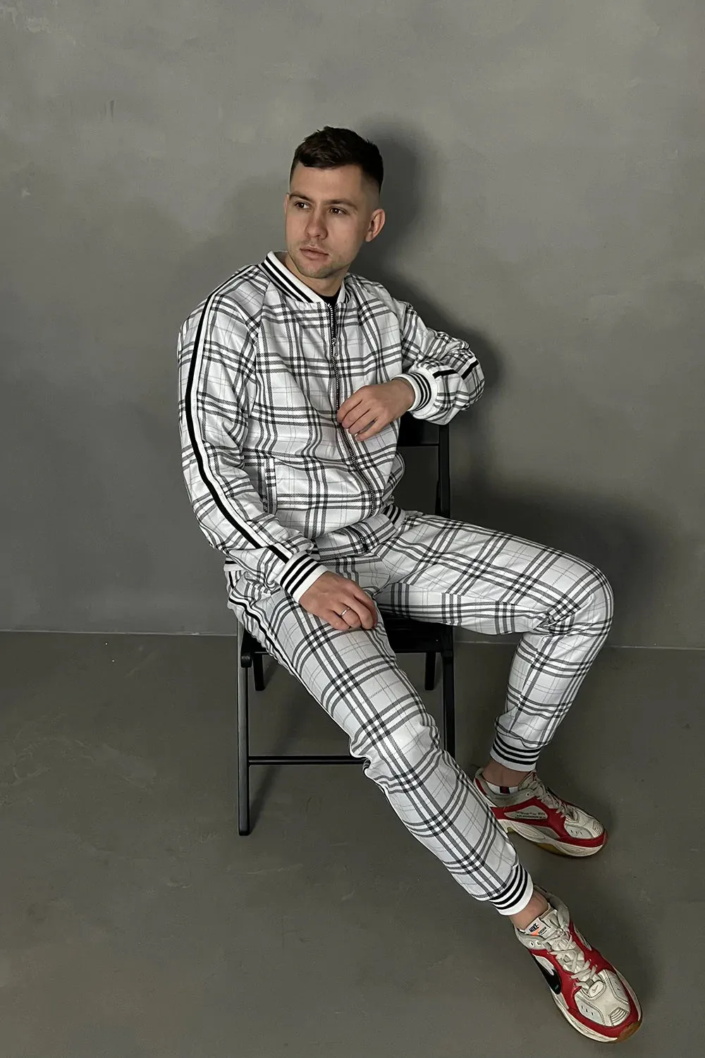 Checked Tracksuits for Men