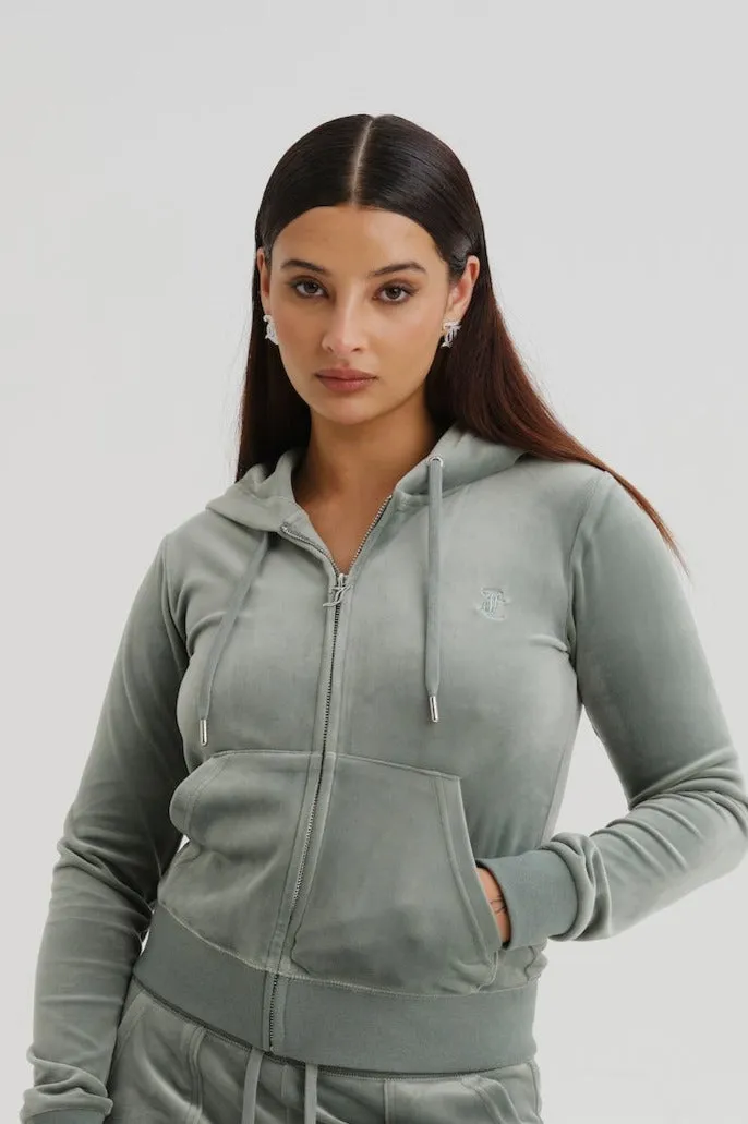 CHINOIS GREEN CLASSIC VELOUR ROBERTSON HOODIE