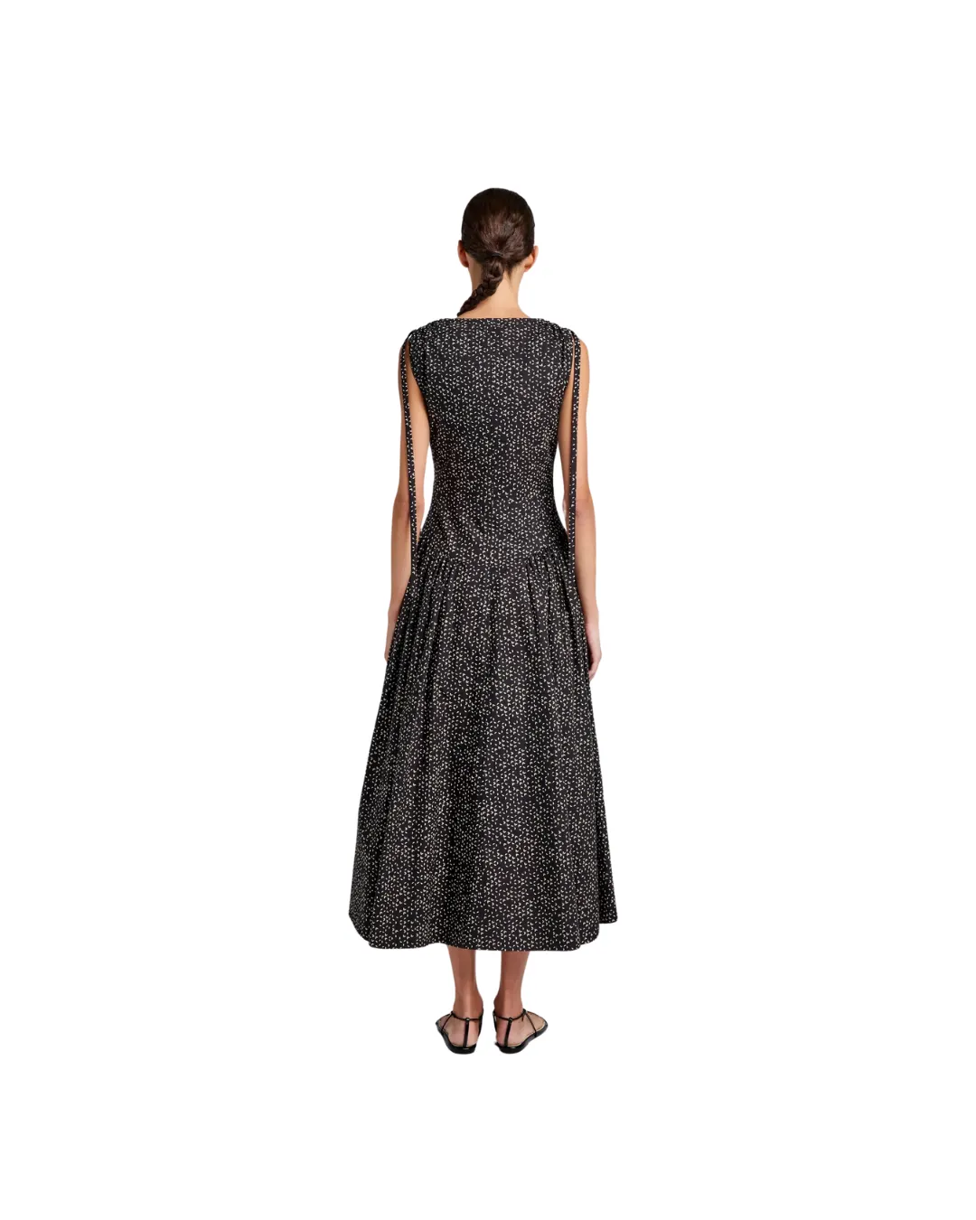 Clayton Dress in Printed Poplin