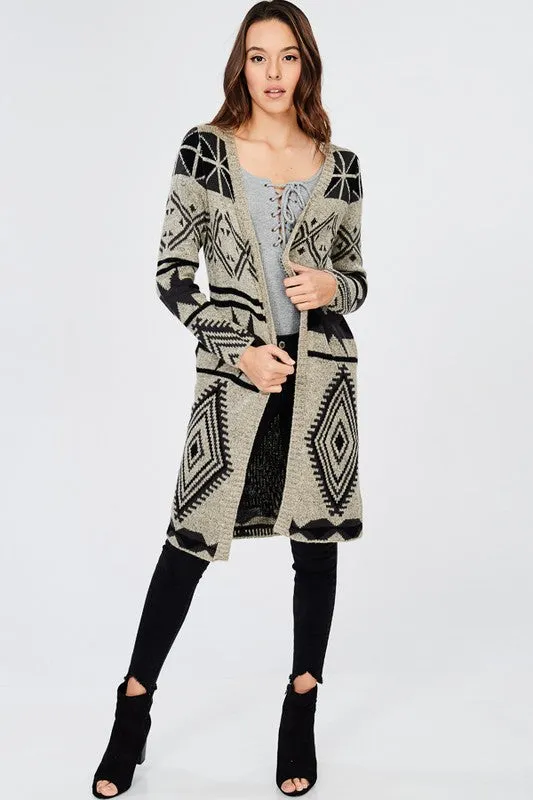 CLEO AZTEC CARDIGAN