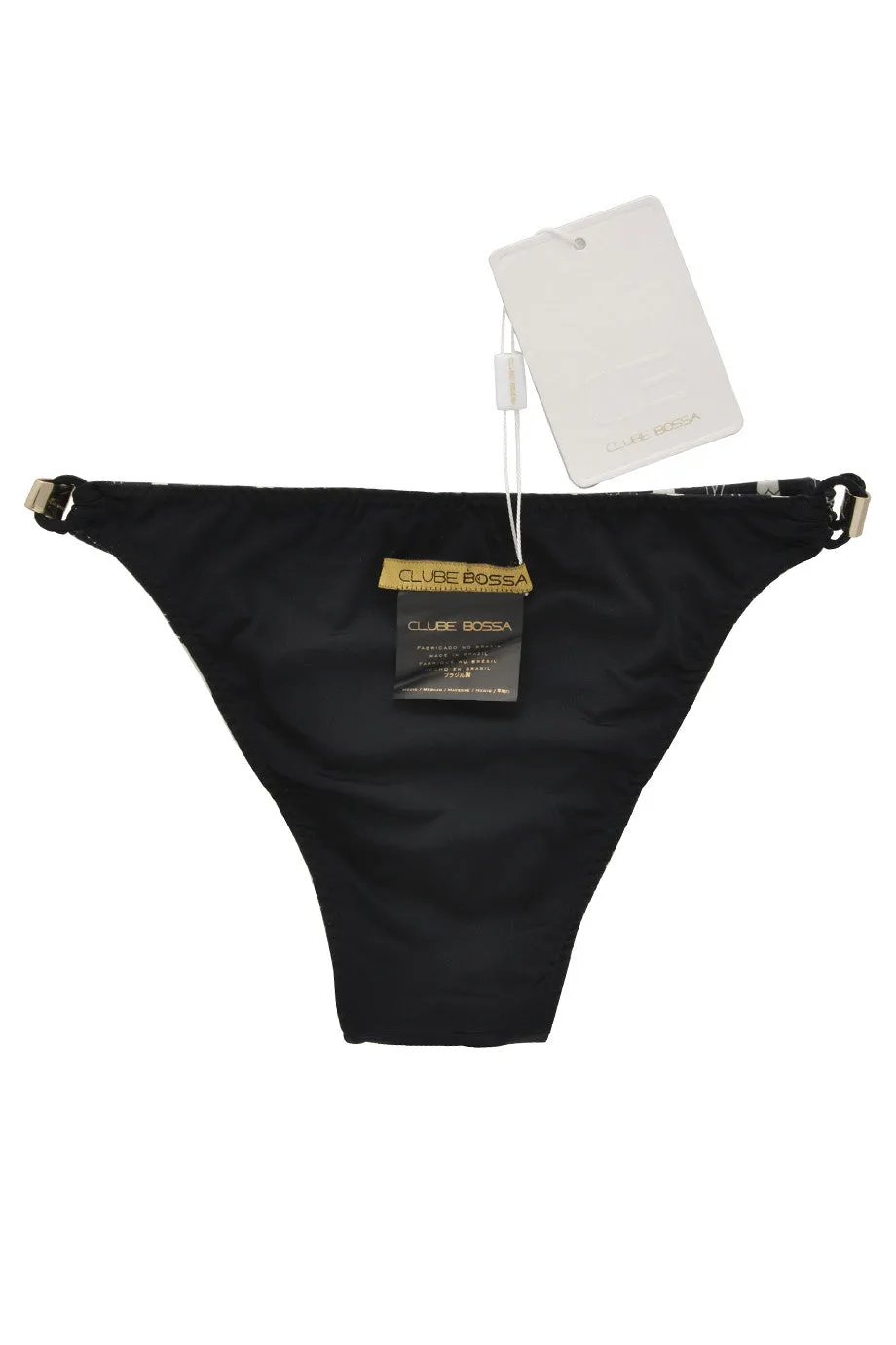 CLUBE BOSSA RETRO Dark Blue & White Triangle Bikini