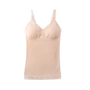 Comfort-fit Nursing Camisole Tops - Figure Hugging