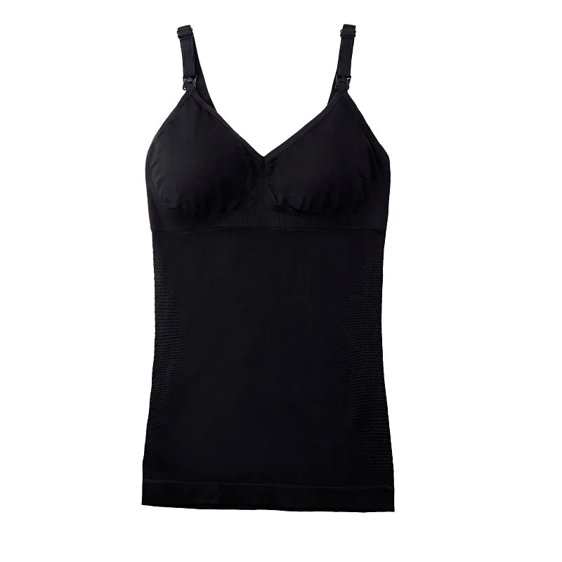 Comfort-fit Nursing Camisole Tops - Figure Hugging