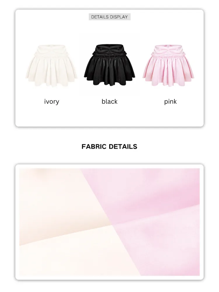 Coquette Lace-Up 3-Piece Set
