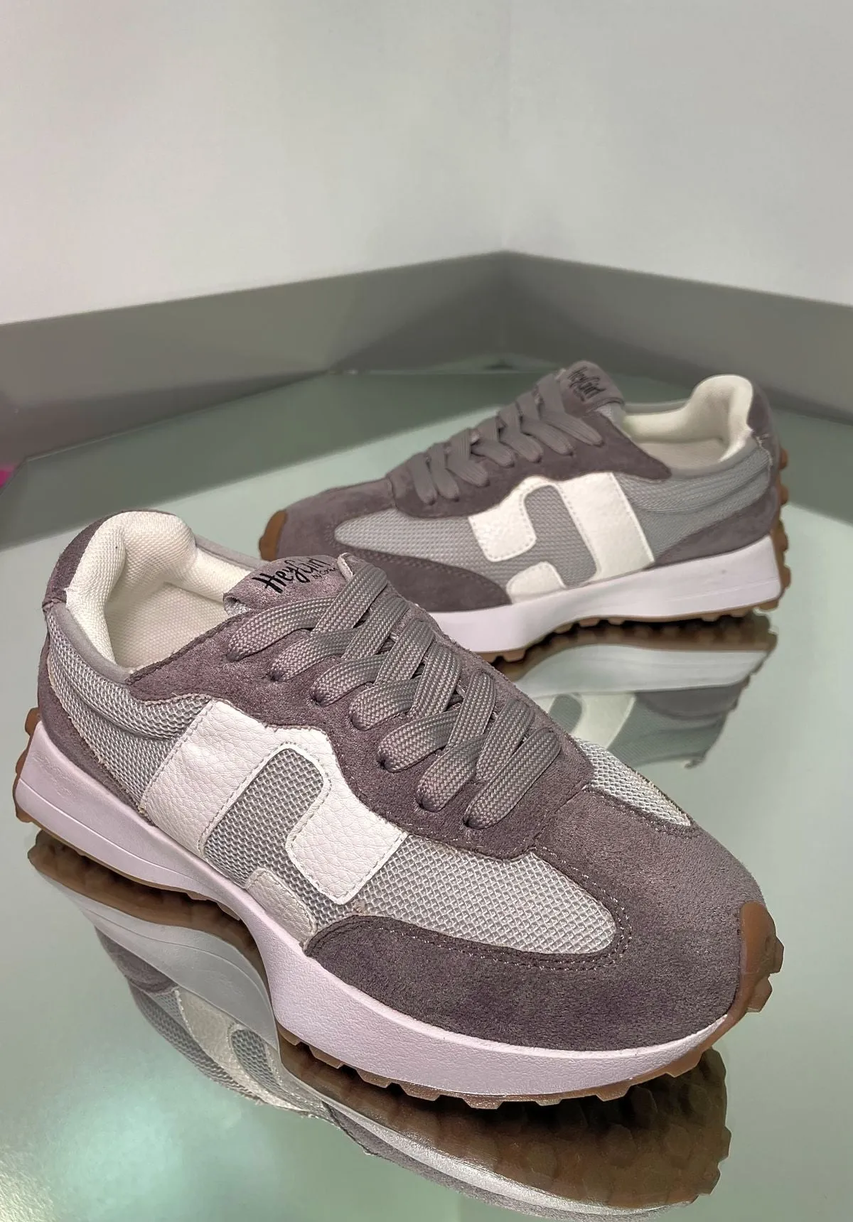 Corky's Light Grey Your Welcome Sneakers