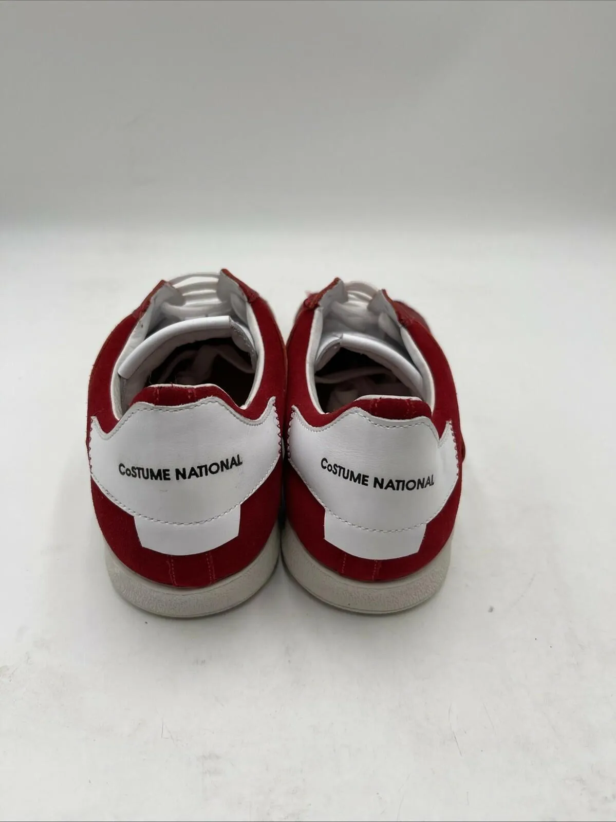 Costume National Niske Tennis Shoes Red Size 40 - Very Good
