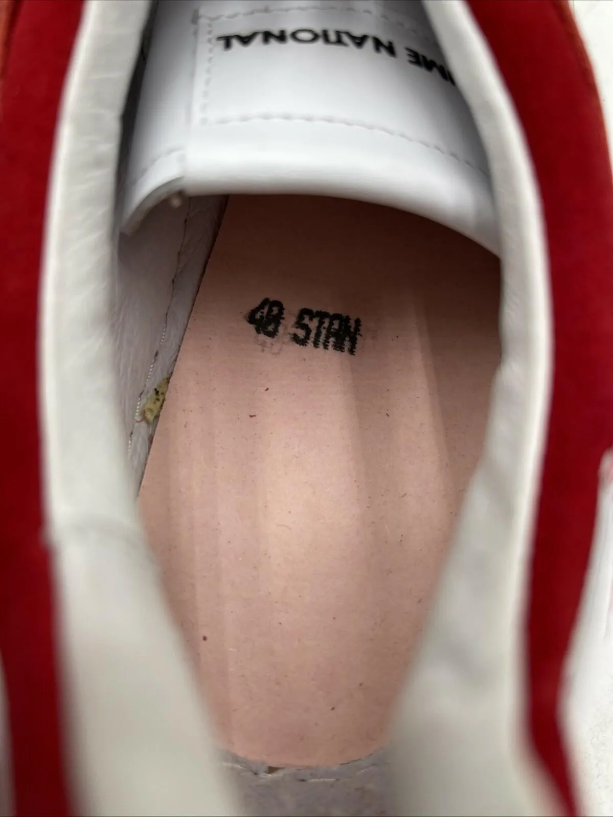 Costume National Niske Tennis Shoes Red Size 40 - Very Good