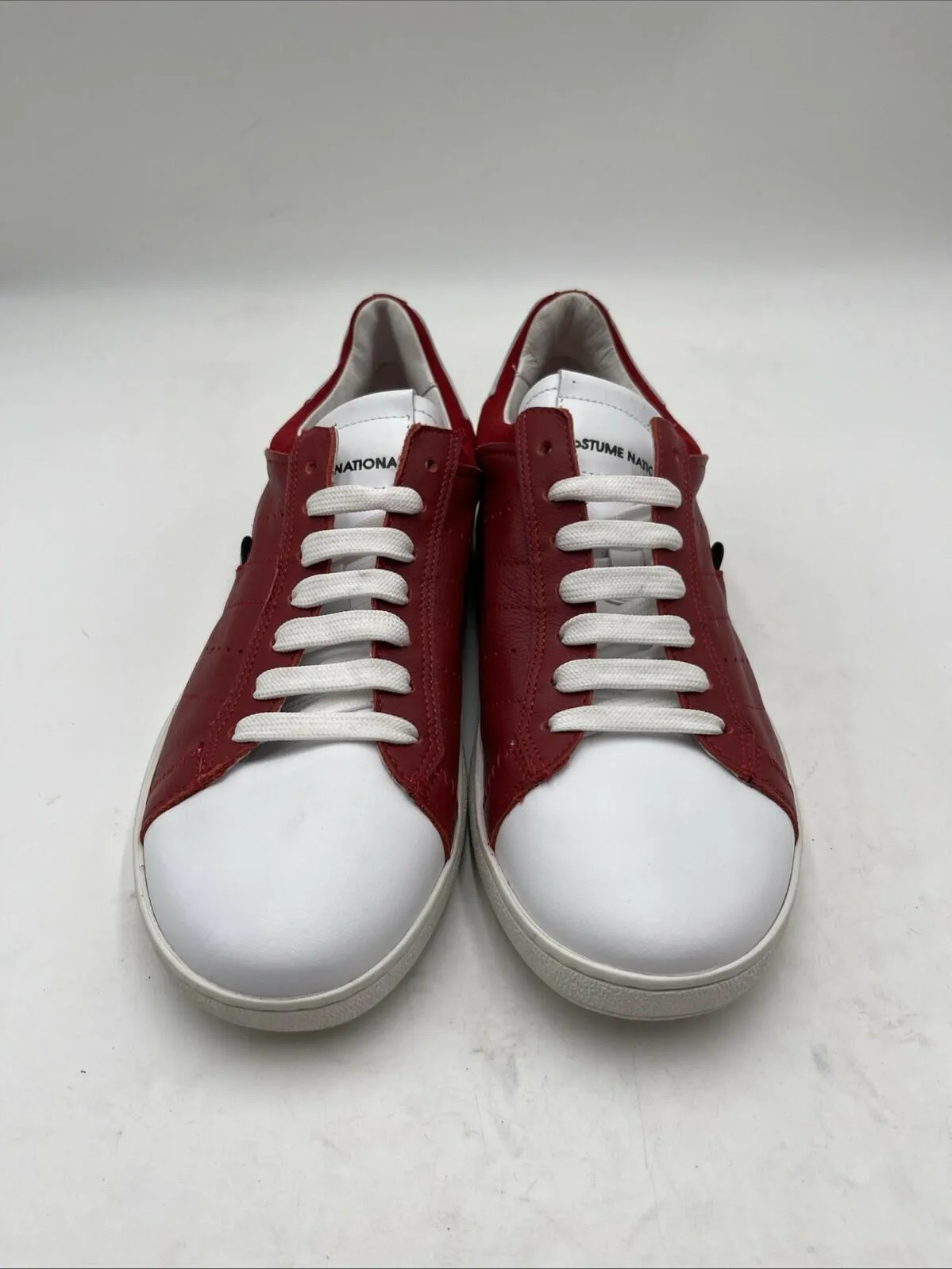 Costume National Niske Tennis Shoes Red Size 40 - Very Good