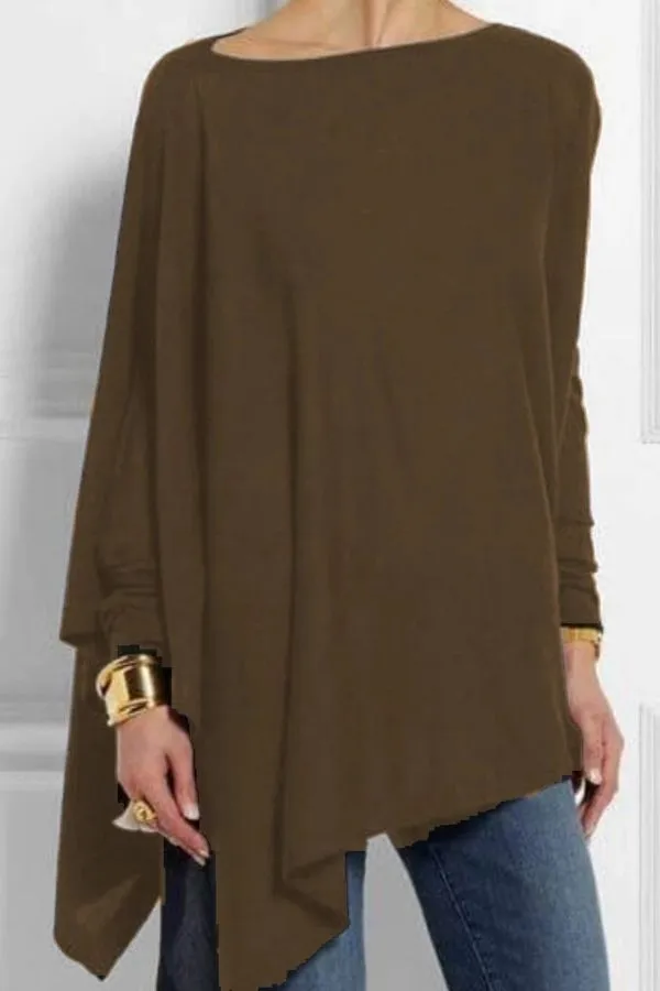 Cotton Cozy Solid Color Blouse
