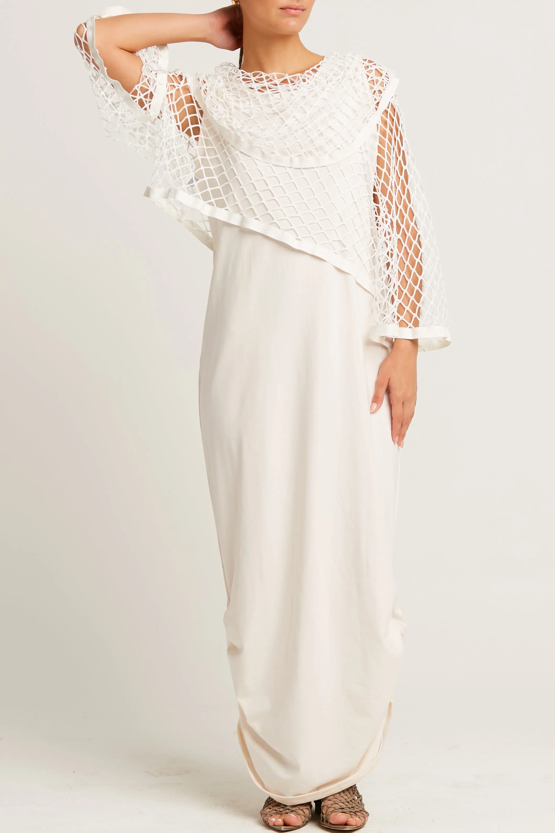 Cotton Lycra Ruched Tank Dress