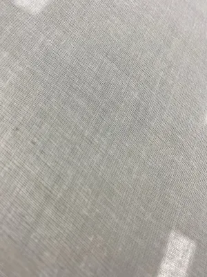 Cotton Organdy White