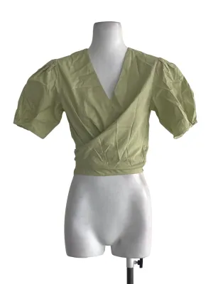 Cotton Wrap Top OSN