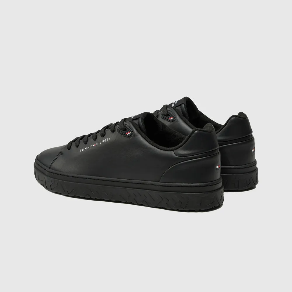 Court Leather Sneaker - Black