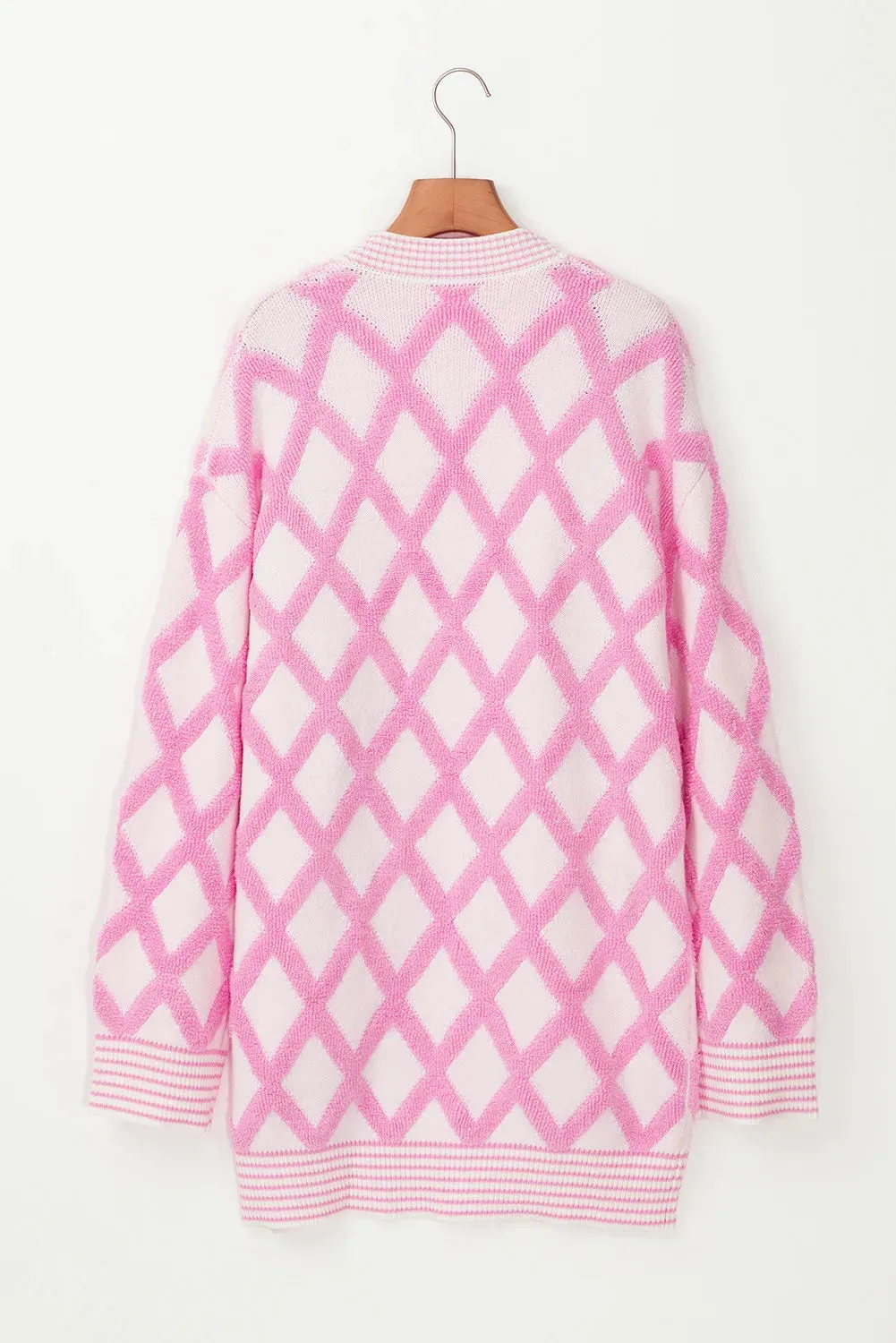 Courtney Windowpane Cardigan