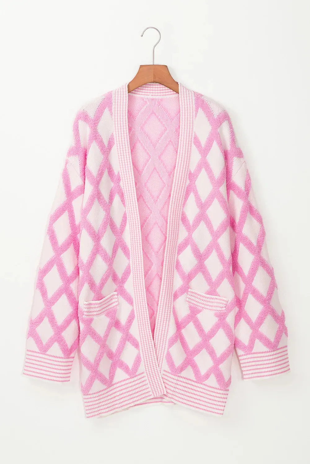 Courtney Windowpane Cardigan