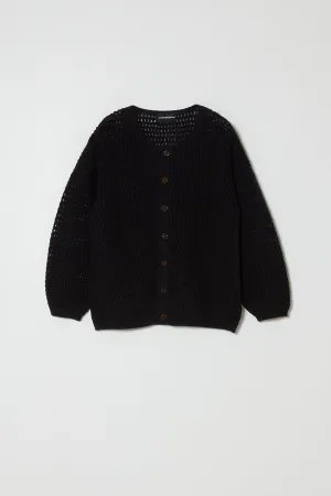 Crochet Bomber Cardigan