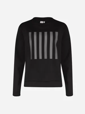 Cross Sportswear Womens Active Crew-Neck - BLACK