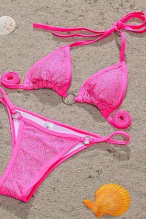 Crystal Diamone Sexy Bikini Set SCFS003