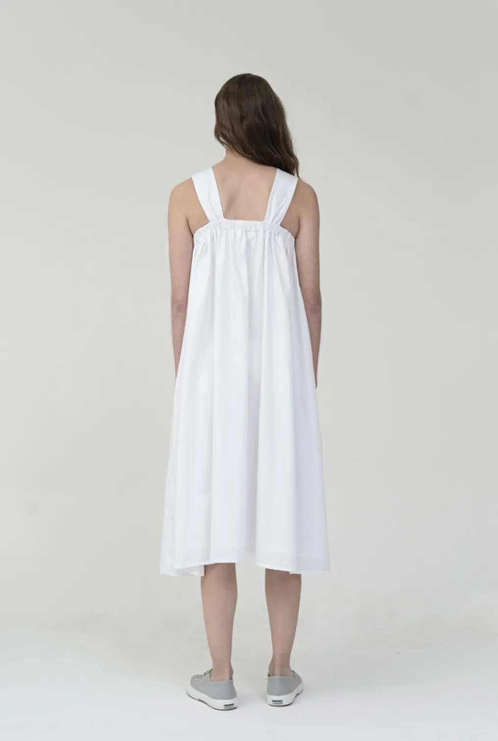 Curious White Dress