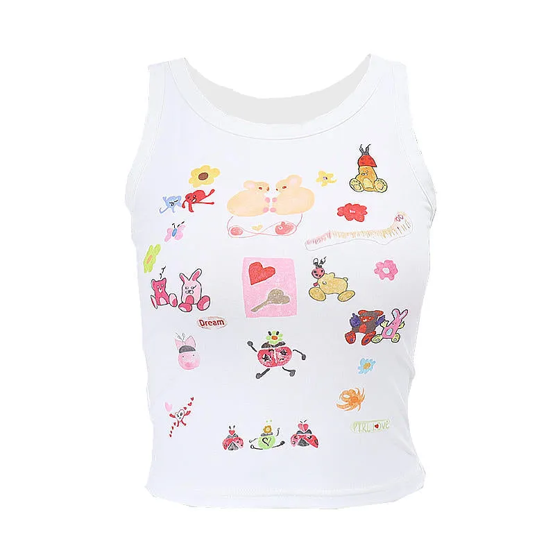 cute camisole  KF83323