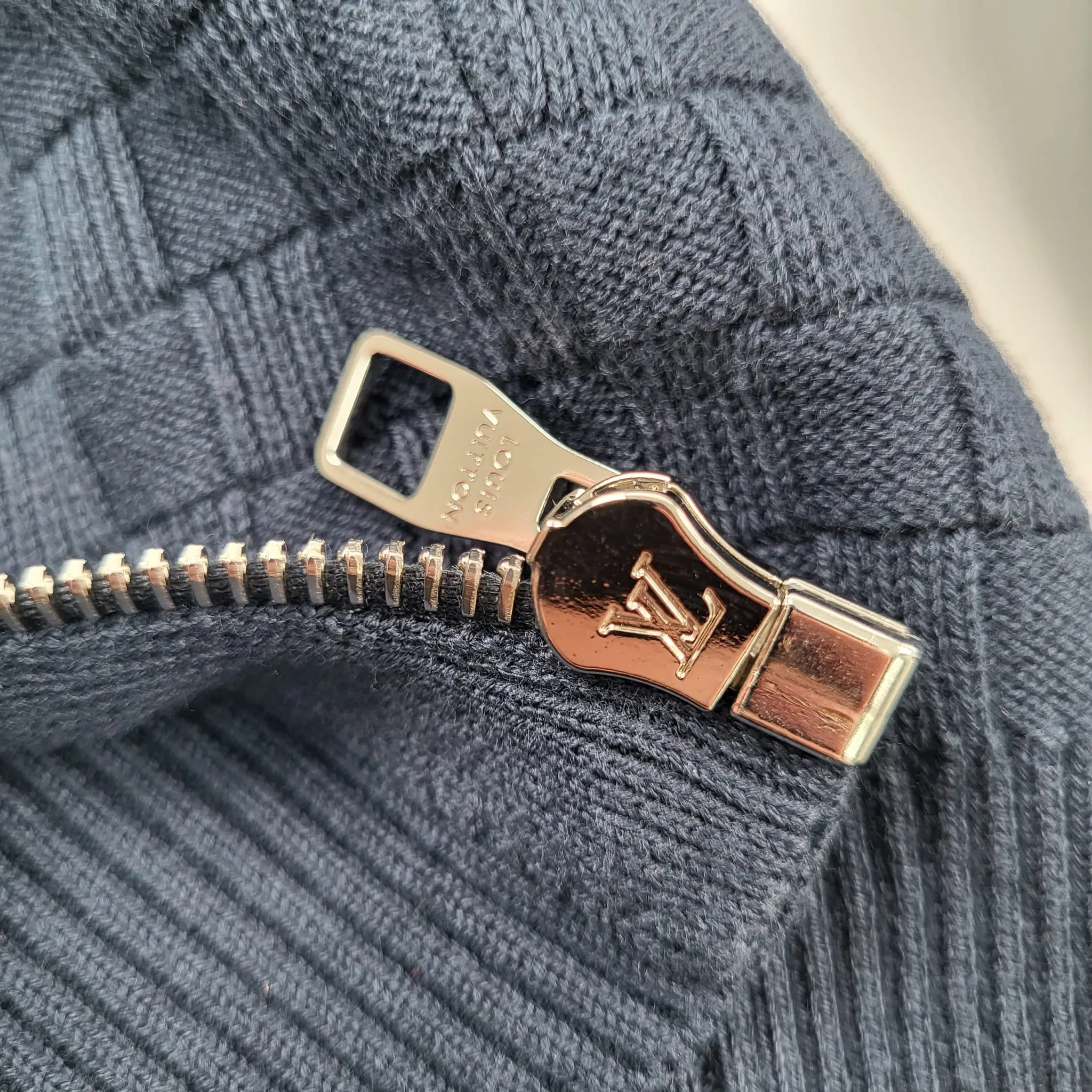 Damier Cardigan