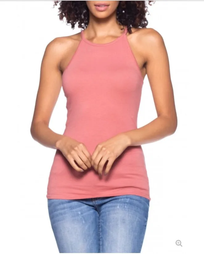 Dark Olive Green Tank Top