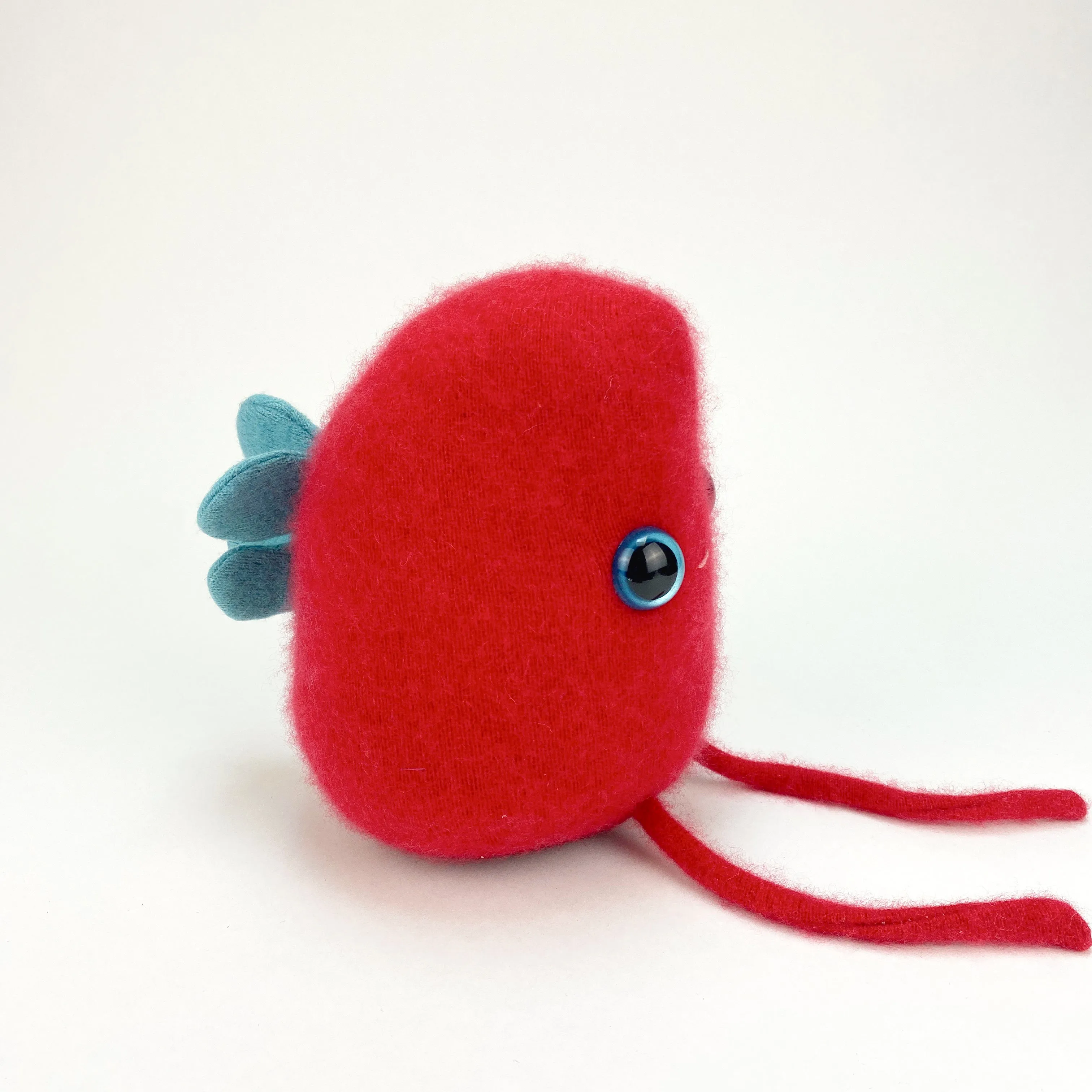 Debbie the cute plush monster with butterfly wings