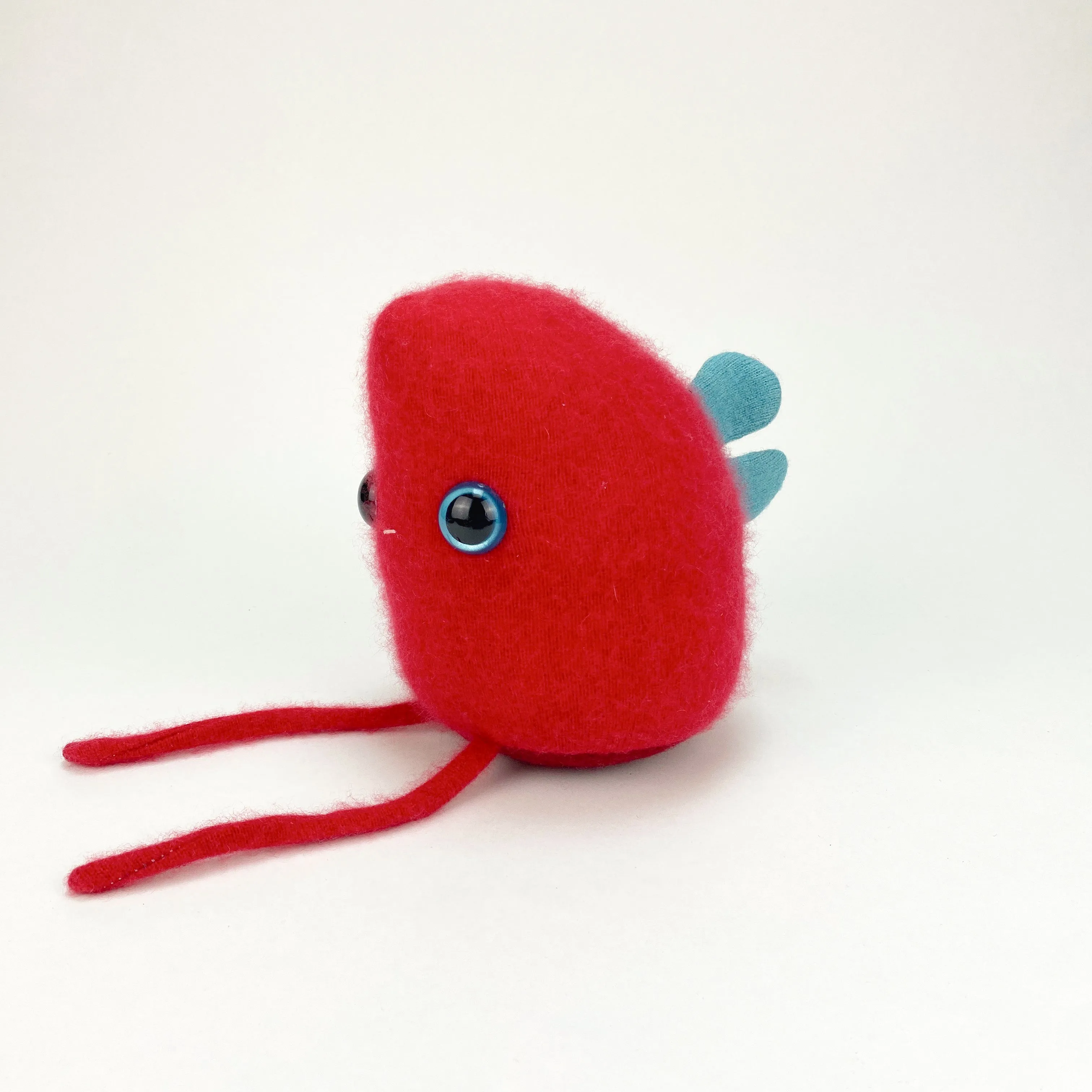Debbie the cute plush monster with butterfly wings