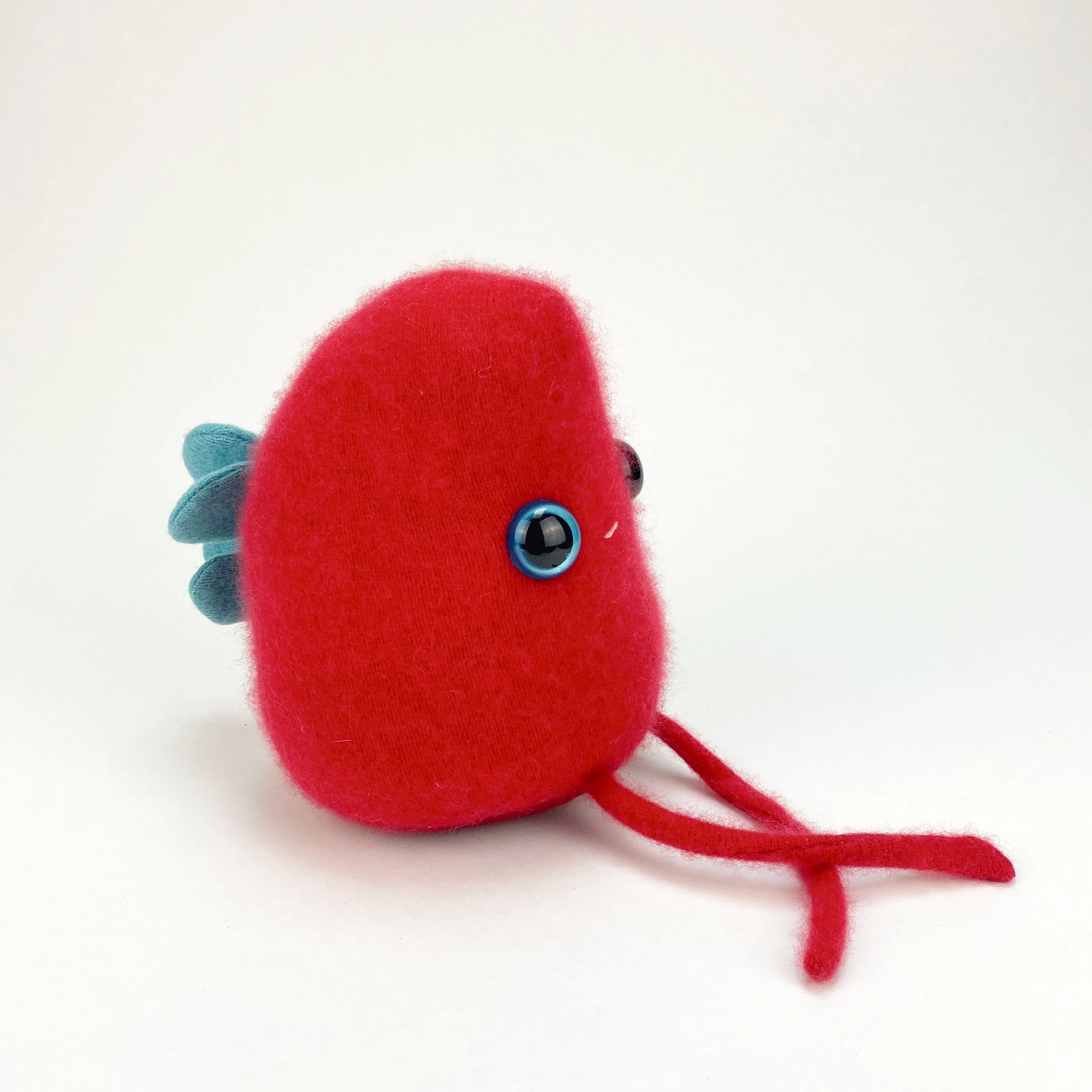 Debbie the cute plush monster with butterfly wings