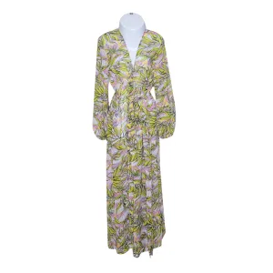 Deep Purple Sea Women's Long Sleeve Cover Up