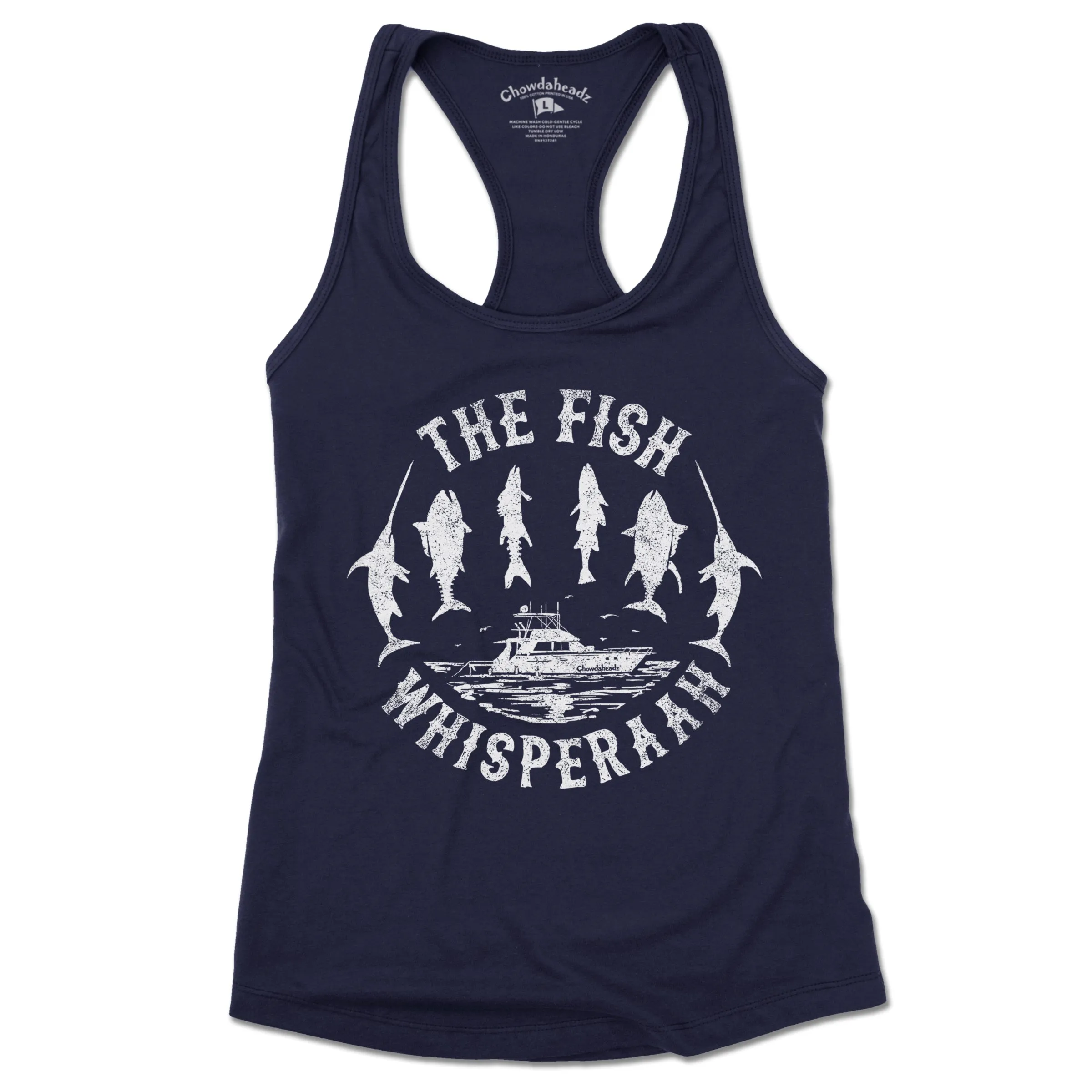 Deep Sea Fish Whisperaah Ladies Tank Top