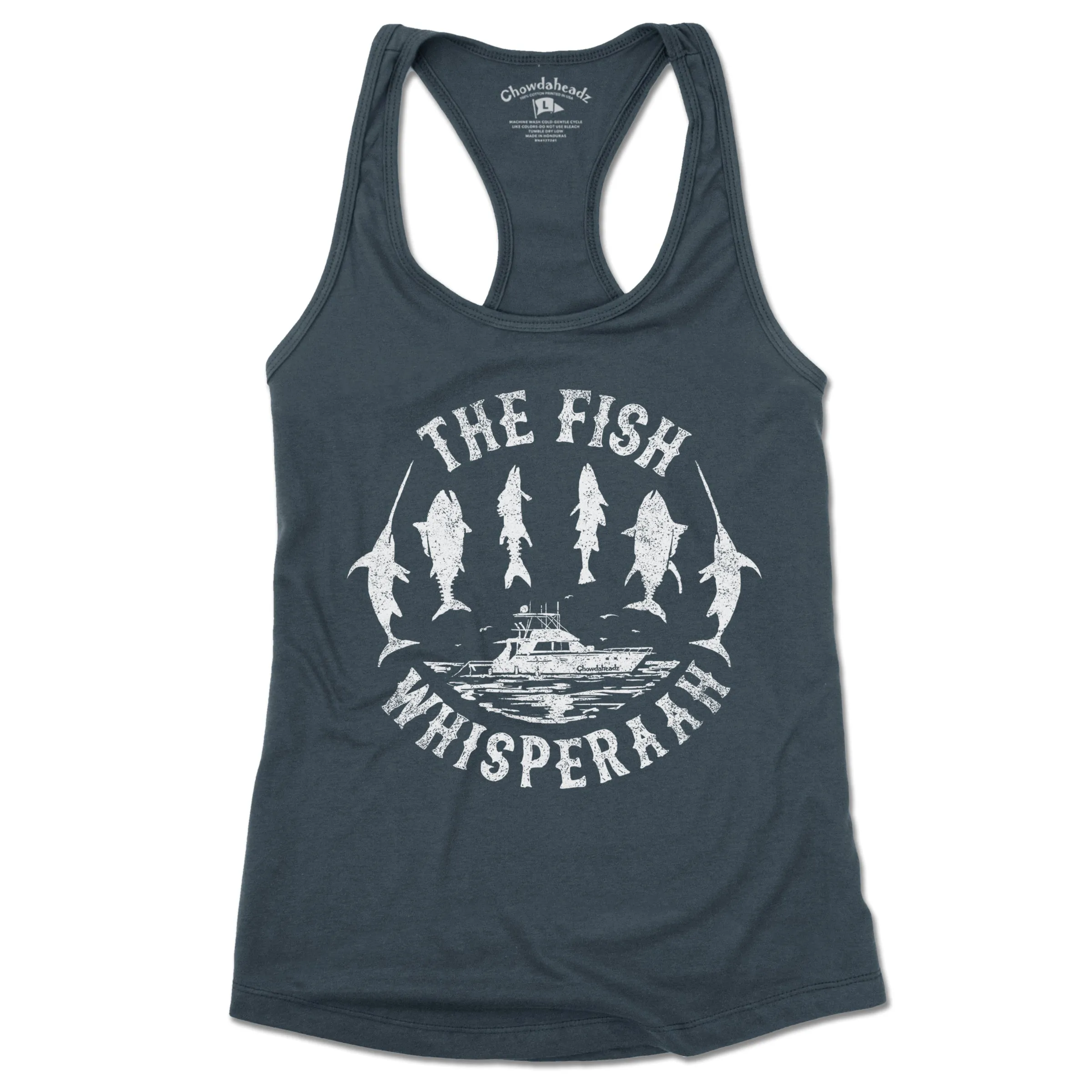 Deep Sea Fish Whisperaah Ladies Tank Top