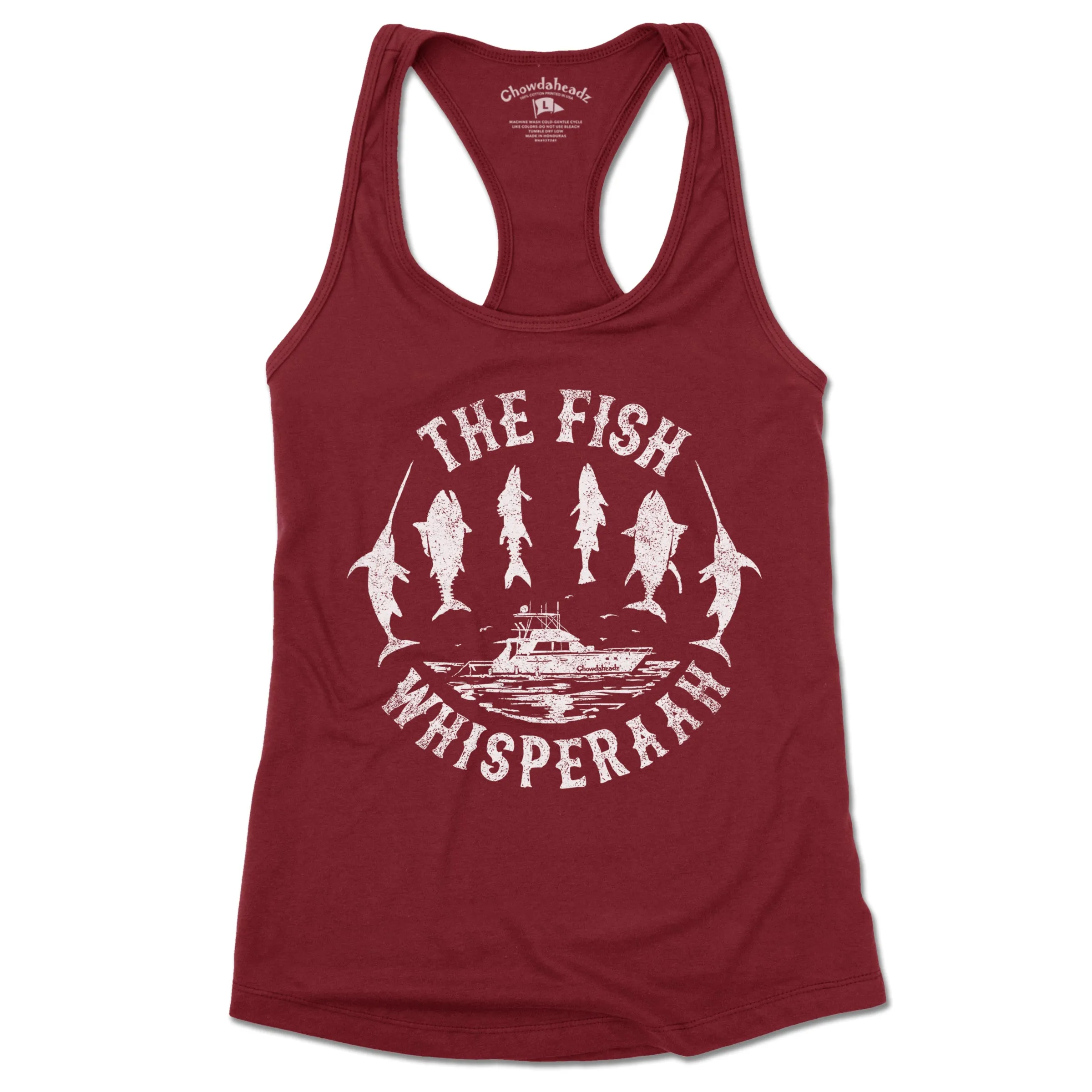 Deep Sea Fish Whisperaah Ladies Tank Top
