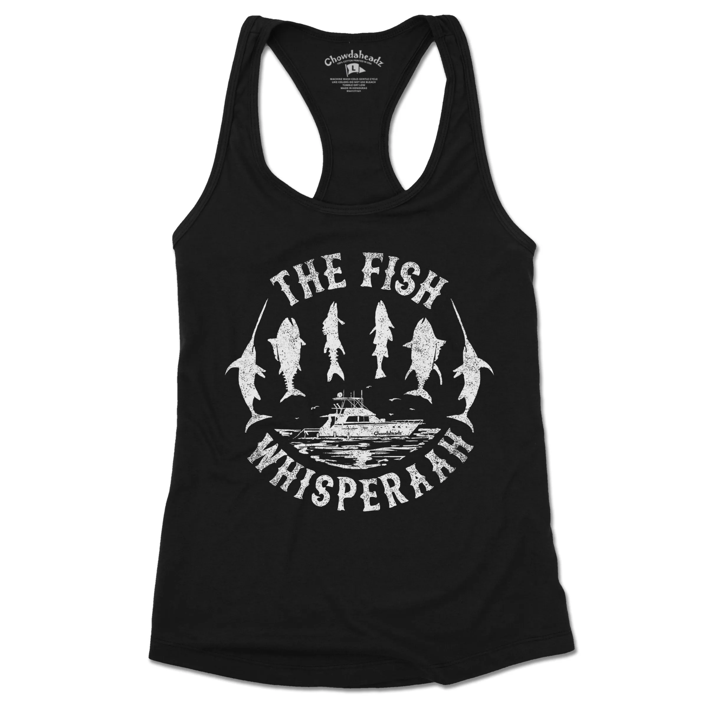 Deep Sea Fish Whisperaah Ladies Tank Top