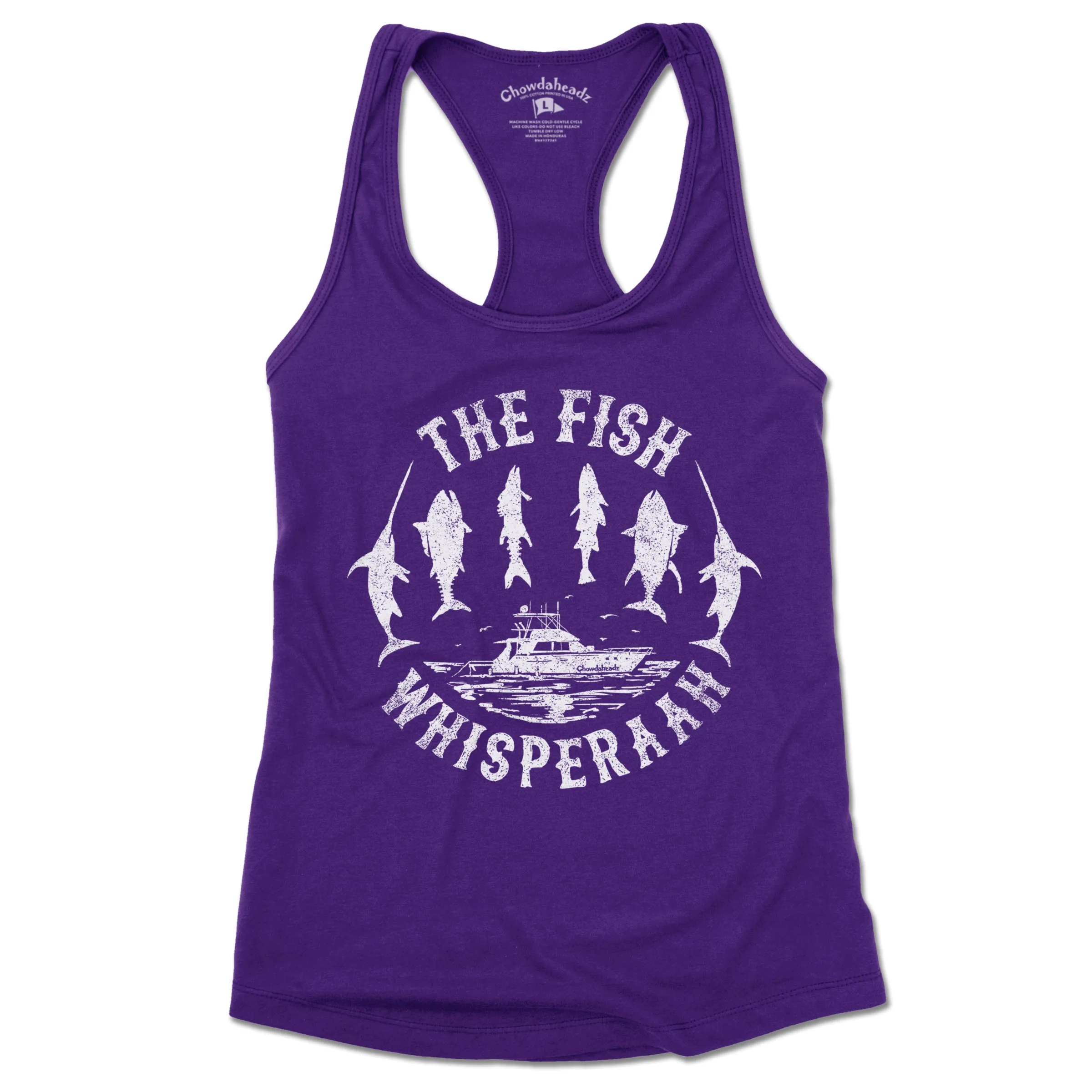 Deep Sea Fish Whisperaah Ladies Tank Top