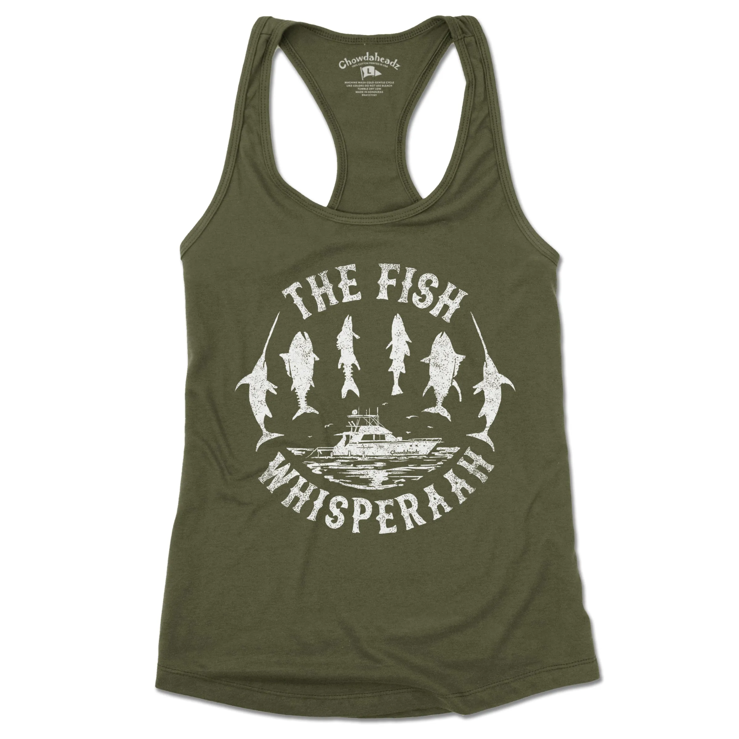 Deep Sea Fish Whisperaah Ladies Tank Top