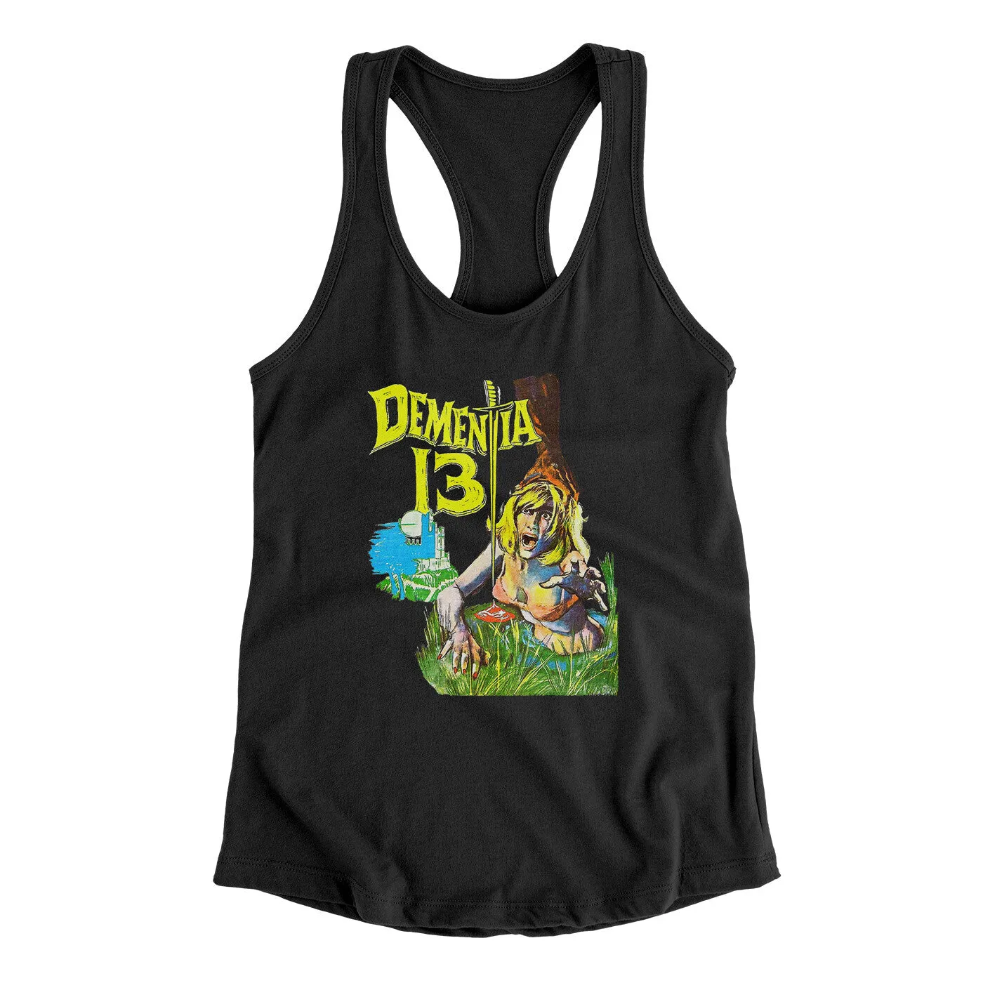 Dementia 13 Women's Racerback Tank