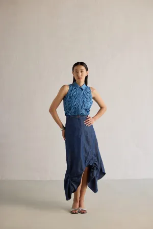 DENIM HANDTUCK SHIRT