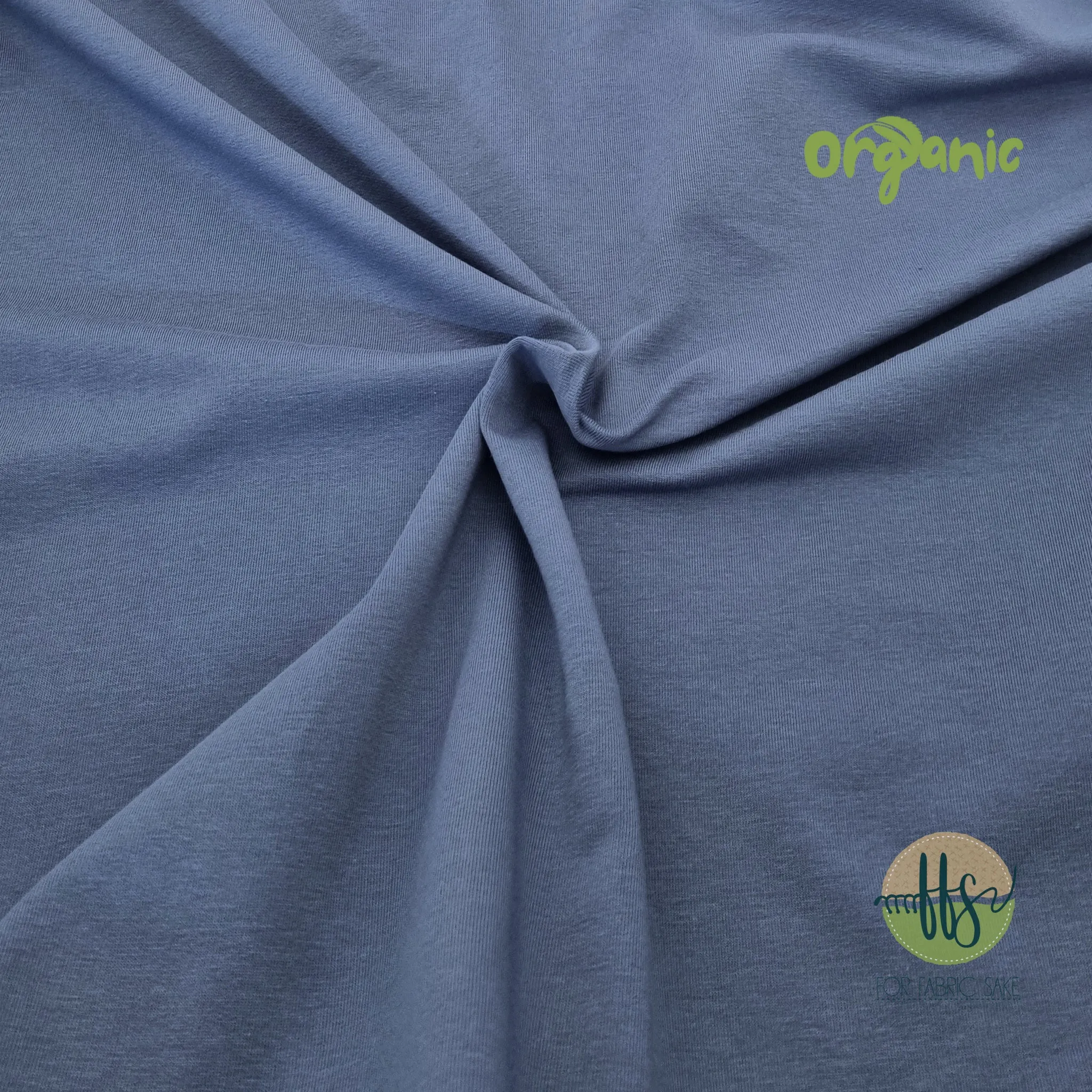 Denim- ORGANIC Cotton French Terry