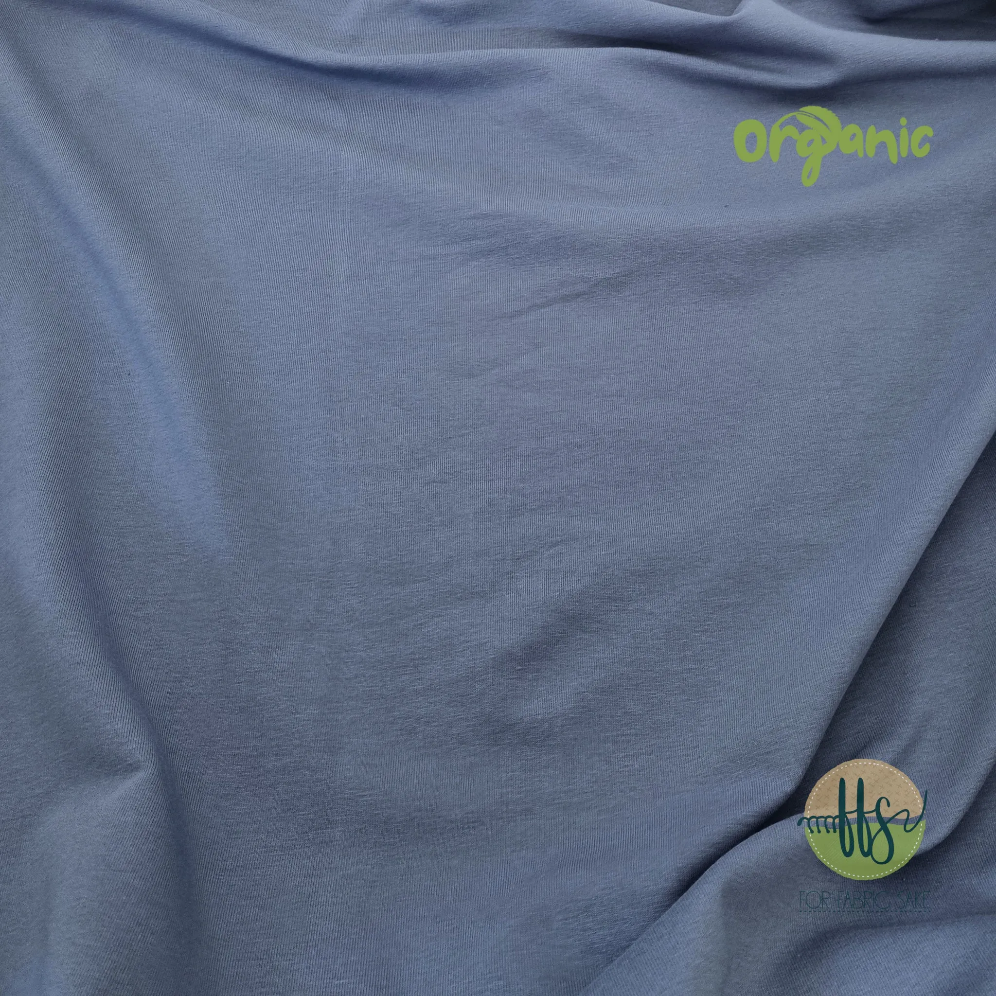 Denim- ORGANIC Cotton French Terry