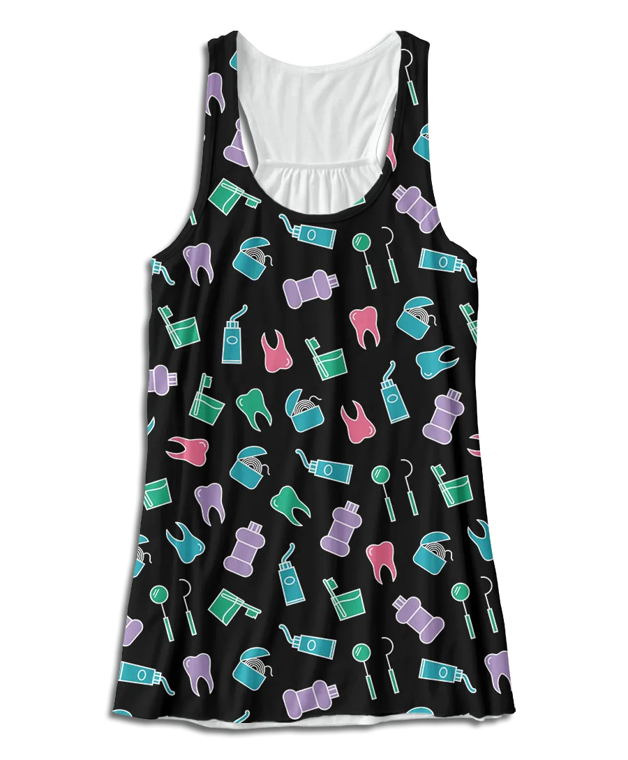 Dental Hygienist Racerback Tank Top