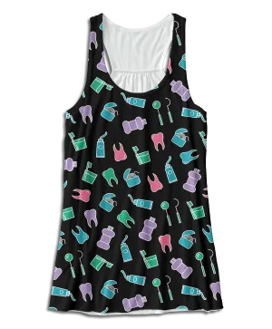 Dental Hygienist Racerback Tank Top