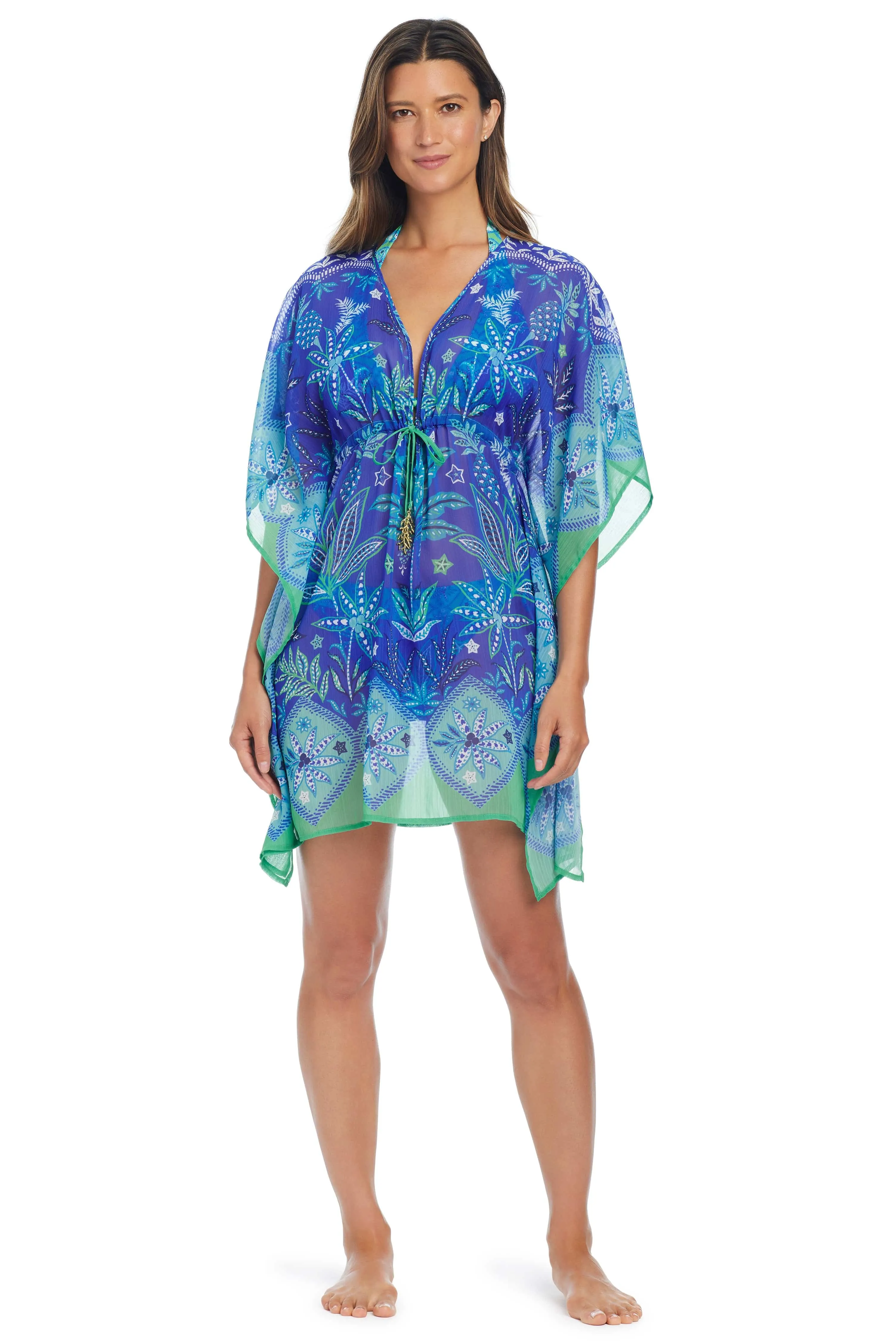 Desert Bloom Caftan Coverup