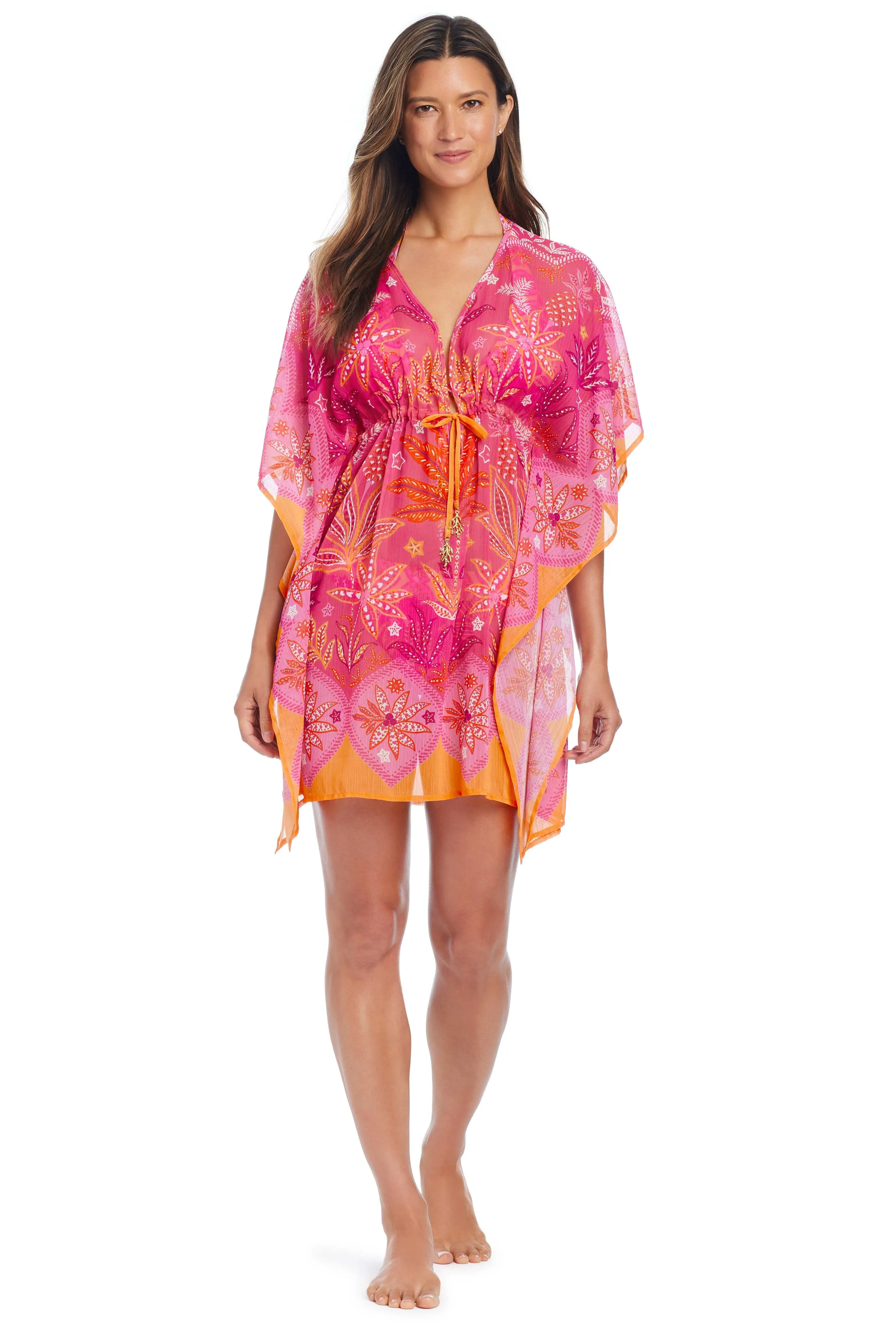 Desert Bloom Caftan Coverup