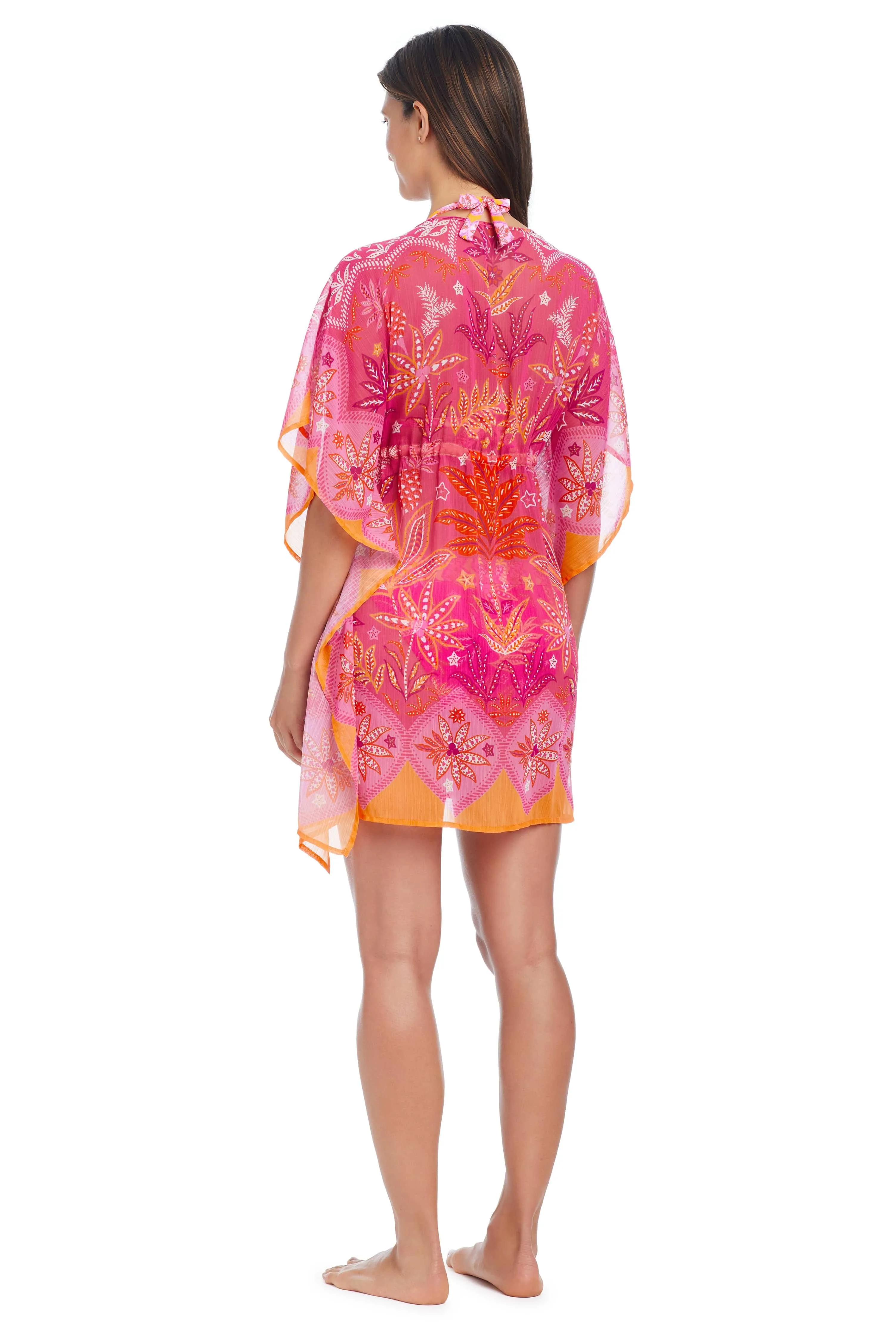 Desert Bloom Caftan Coverup