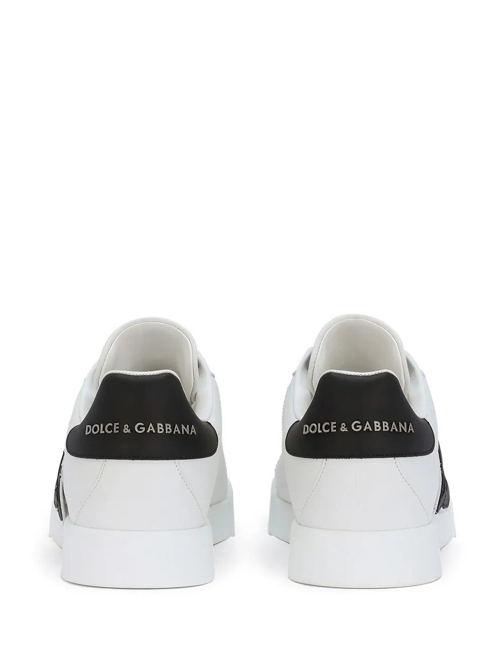 Dolce & Gabbana Calfskin Portofino Sneakers with DG logo