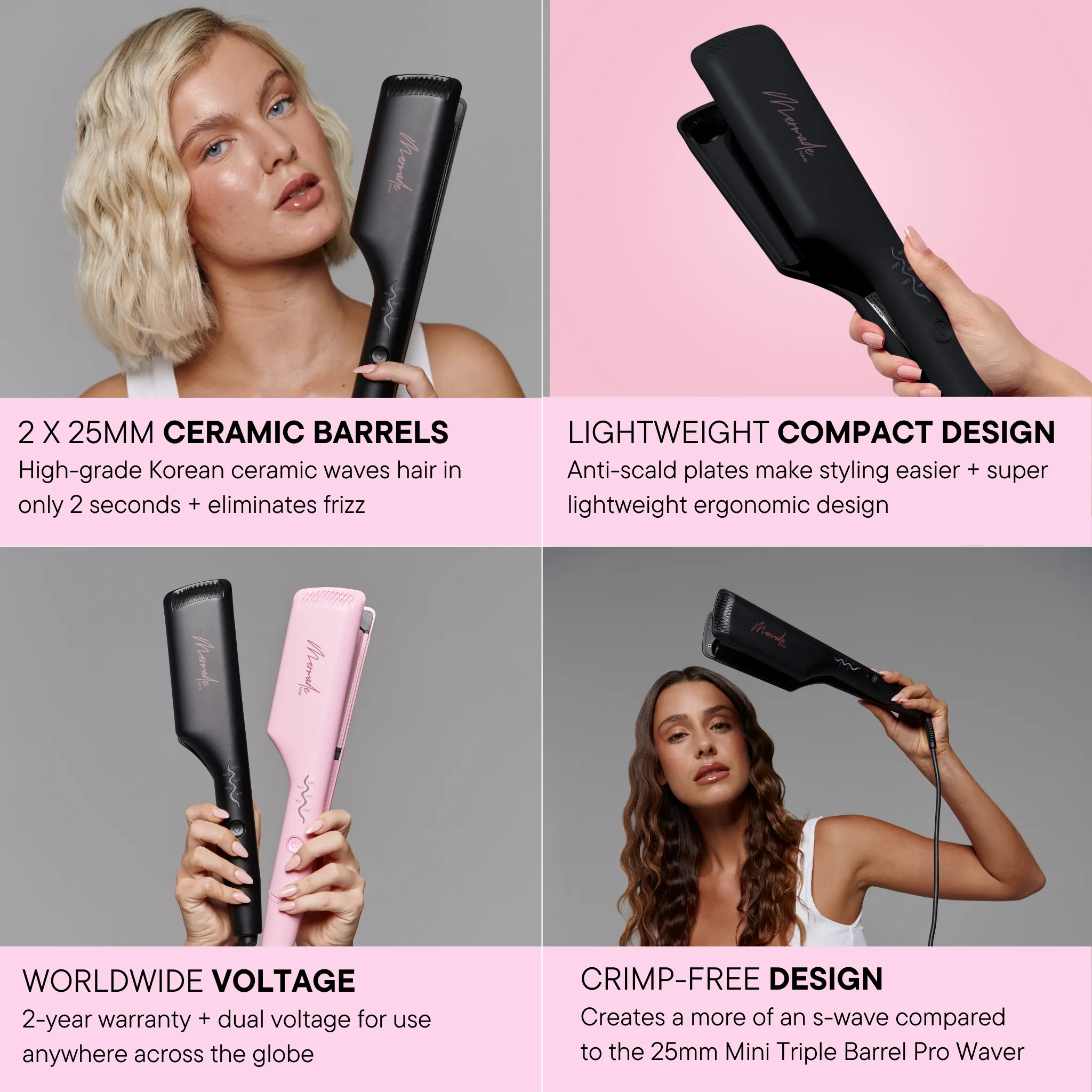 Double Waver - Black