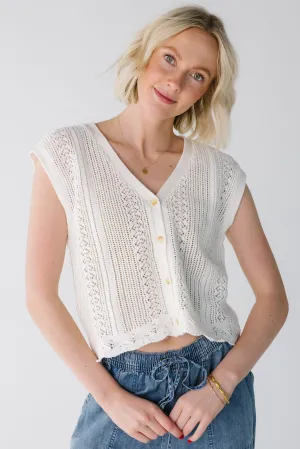 Dreamy Crochet Knit Vest