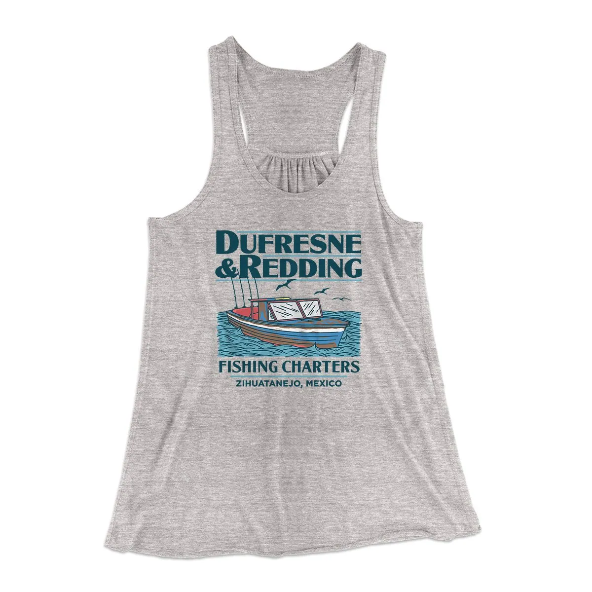 Dufresne & Redding Fishing Charters Women's Flowey Tank Top